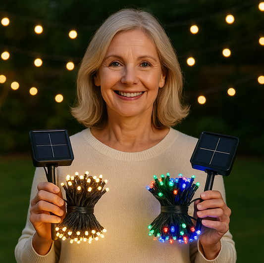 Guirnaldas Solares para iluminar gratis tu hogar 🌙☀️