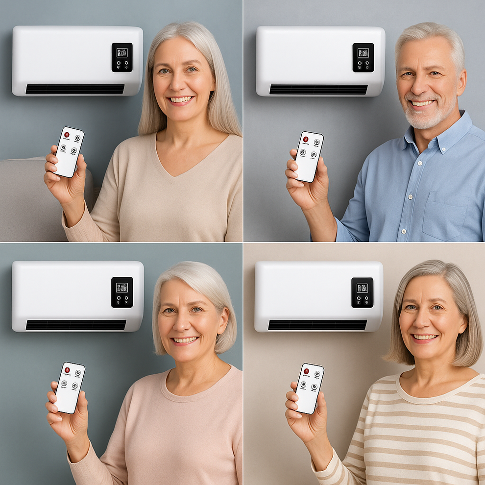 ThermoLux PRO - Calentador portátil potente y silencioso