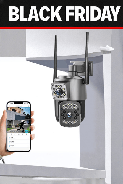 Camara De Seguridad Ptz Doble Lente Alta