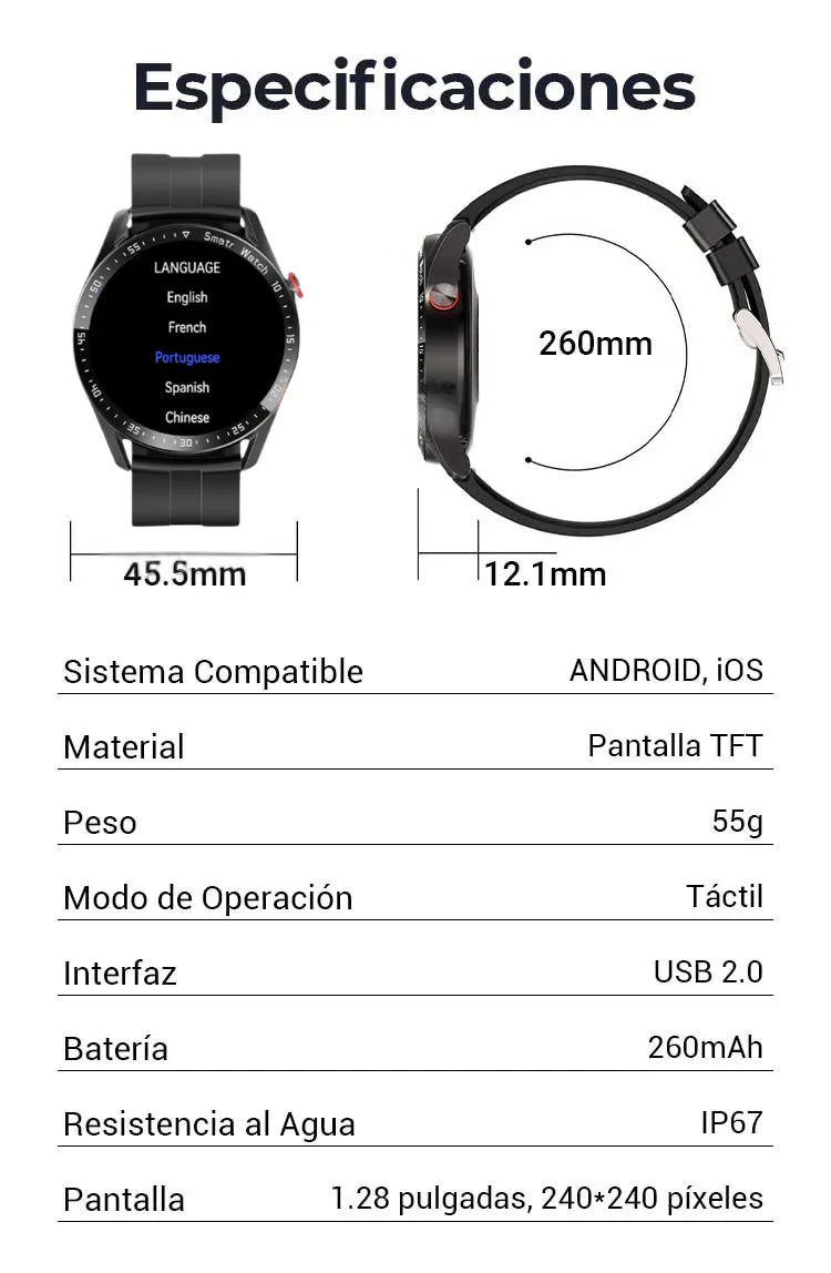 SMARTWATCH HW8 + REGALO + Envío grátis