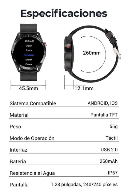 SMARTWATCH HW8 + REGALO + Envío grátis