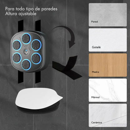 Máquina de boxeo musical con guantes de boxeo - ProBox® 3.0