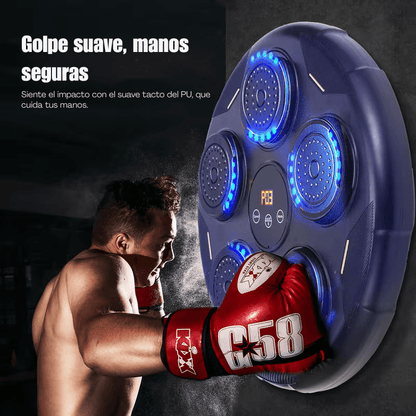 Máquina de boxeo 5 golpes musical con guantes de boxeo - ProBox® 3.0