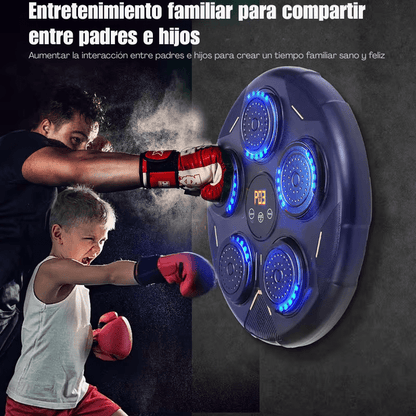 Máquina de boxeo 5 golpes musical con guantes de boxeo - ProBox® 3.0